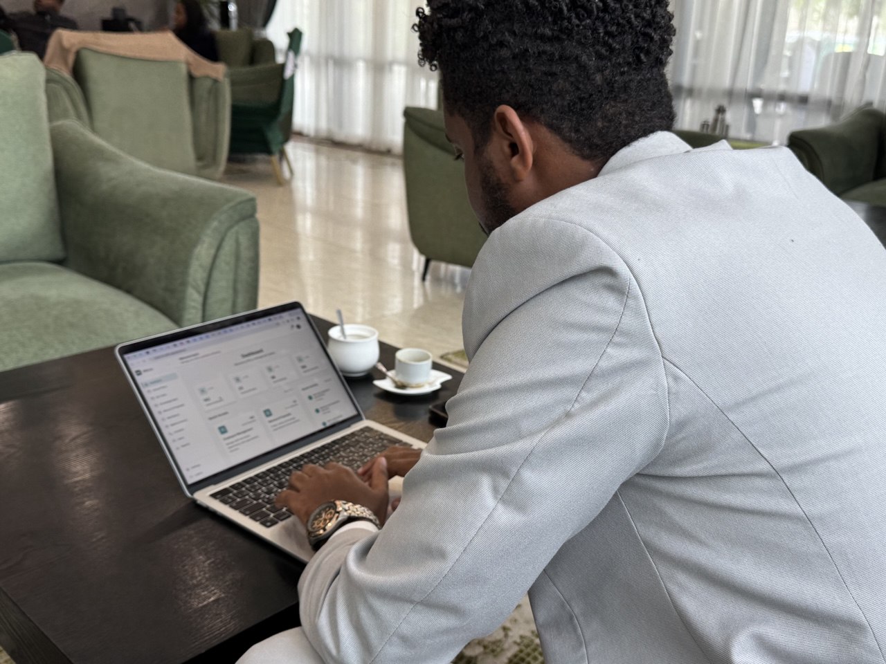 Team working at JLink Digital Solutions